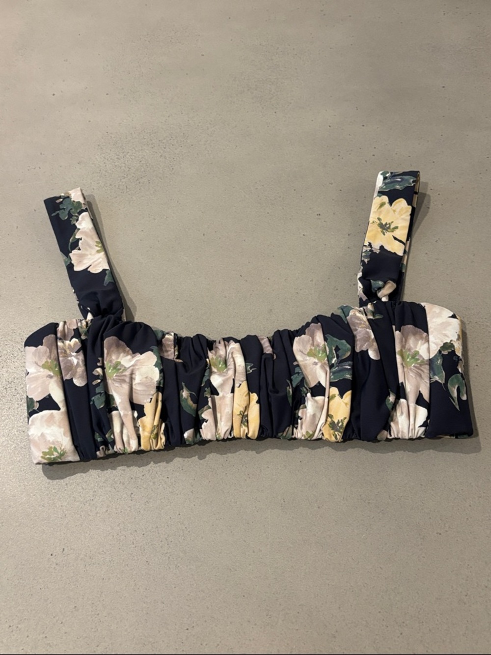 Victoria Shirred Bikini Top - Picture 5 of 7